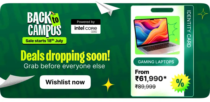 Flipkart Back to Campus Sale