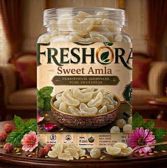 Freshora Mouth Freshner - Meetha Amla (200 Grams) (1 Pack at ₹70, 2 Packs at ₹120)