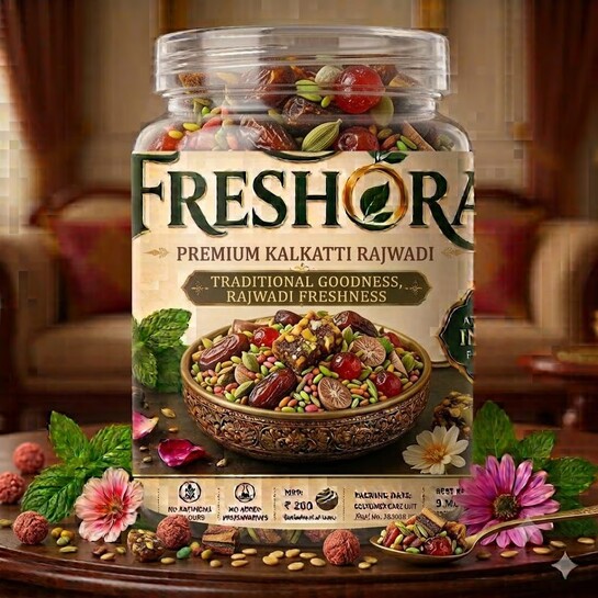 Freshora Mouth Freshner - Original Kalkatti Rajwadi Paan (180 Grams)