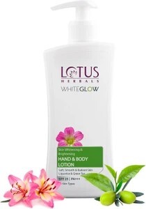 LOTUS HERBALS Wg Skin Whitening & Brightening Hand & Body Lotion ...more