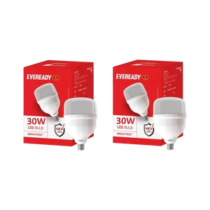 EVEREADY 30 W Basic Standard B22 LED Bulb (White, Pack of 2)