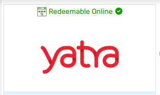 GYFTR x YATRA - Flight booking GIFT Voucher Worth 1000 @ 270 on UPI Payment