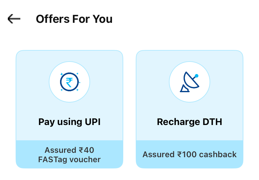 Paytm App x ₹40 Fastag Coupon Code | ₹100 CB on DTH