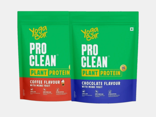 Yogabar Plant Protein Plant-Based Protein (1 kg, Chocolate, Coffee)