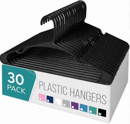 Golden Bird Pack of 30 Premium Plastic Hanger 