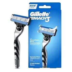 (46% Off Coupon) Gillette Mach 3, Shaving Razor For Men
