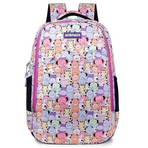 ACEPACK 23.22L Backpack – Lightweight & Durable Polyester Bag for Work, Travel & School with Breathable Mesh Padding