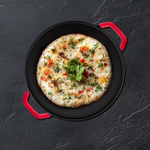 Pigeon by Stovekraft Pre-Seasoned Cast Iron Tawa 30 cm 