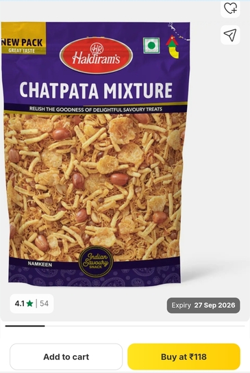 Haldiram's Chatpata Mixture (750 g)