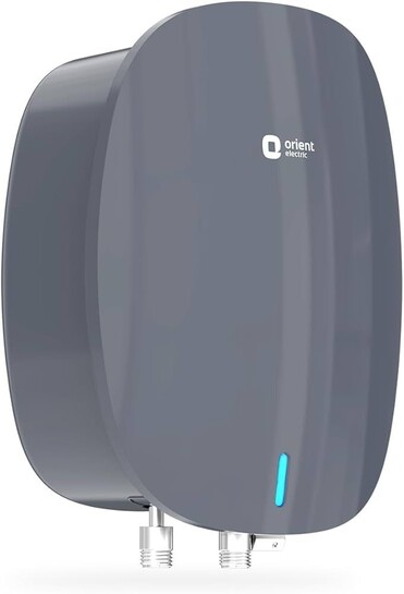 Orient Electric Instaflo Neo | 3 Litre Instant Water Heater | 6.5 bar pressure compatibility | Red Dot Design Winner | Suitable for low & mid rise buildings | 6 years tank warranty | Midnight Grey