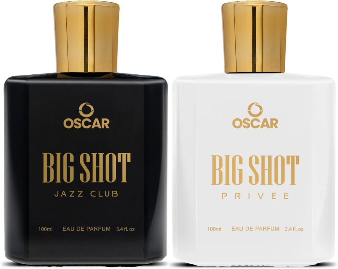 (Pack Of 2) OSCAR Big Shot Jazz Club & Privee Premium Perfume Combo | Strong & Long Lasting Eau de Parfum  -  200 ml (For Men & Women)