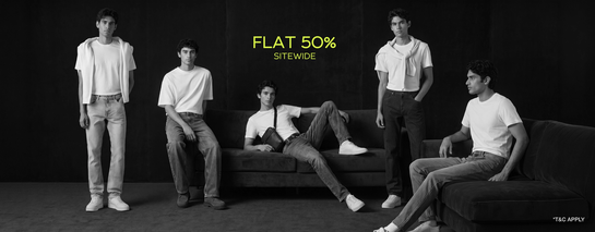 Mufti - FLAT 50% Off on SITEWIDE | 5% Off on Prepaid Orders
