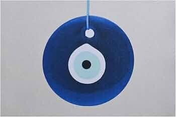  SWHF Anti Skid Printed Floor Mat, 60 X 40 cm (Eveil Eye)