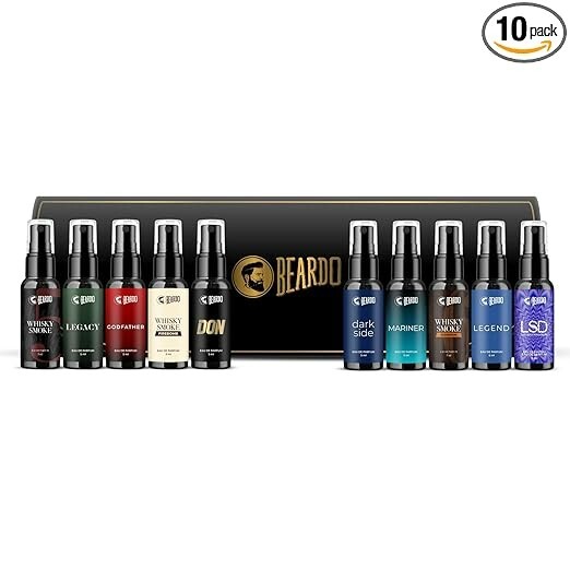 BEARDO Mini Perfume Trial Kit, 10x5ml  @398