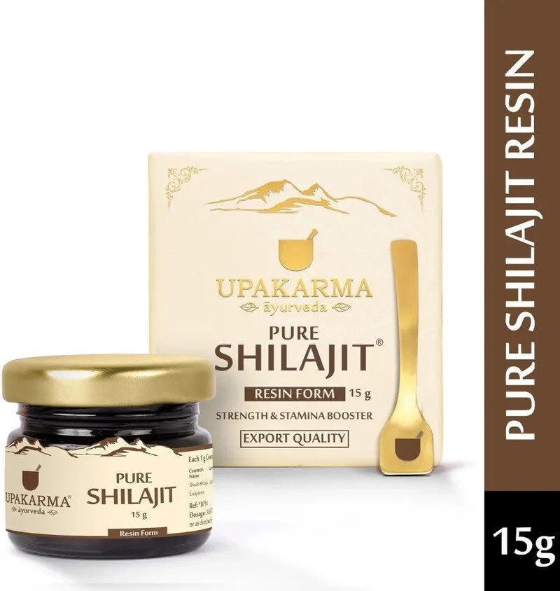 UPAKARMA Pure Shilajit Resin for Stamina | 15g