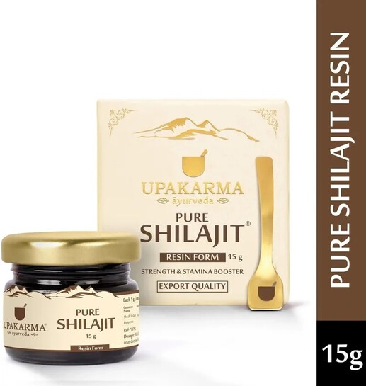 UPAKARMA Pure Shilajit Resin for Stamina | 15g