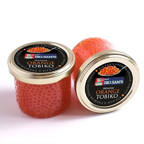 Amazon Fresh/Now - Big Sam's Premium Orange Tobiko 30g (Location Specific)