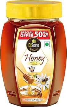 DiSano Honey 500g, Pure with No Sugar Added,