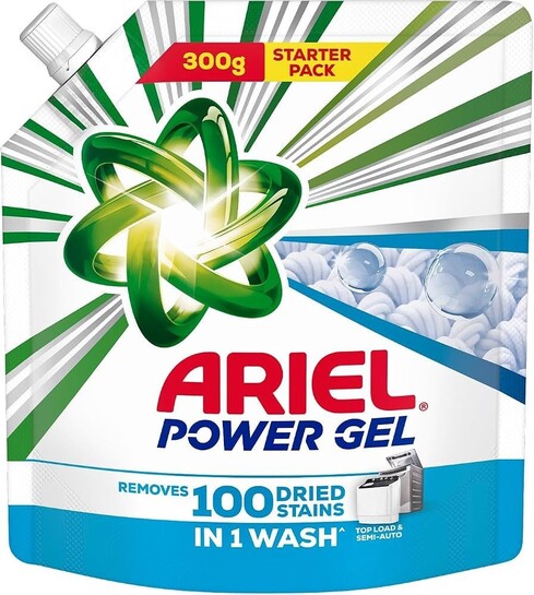 Ariel Power Gel Liquid Detergent for Top Load & Semi Auto – 300g