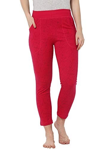 Alan Jones Clothing Women's Regular Fit Mid Rise Track Pant