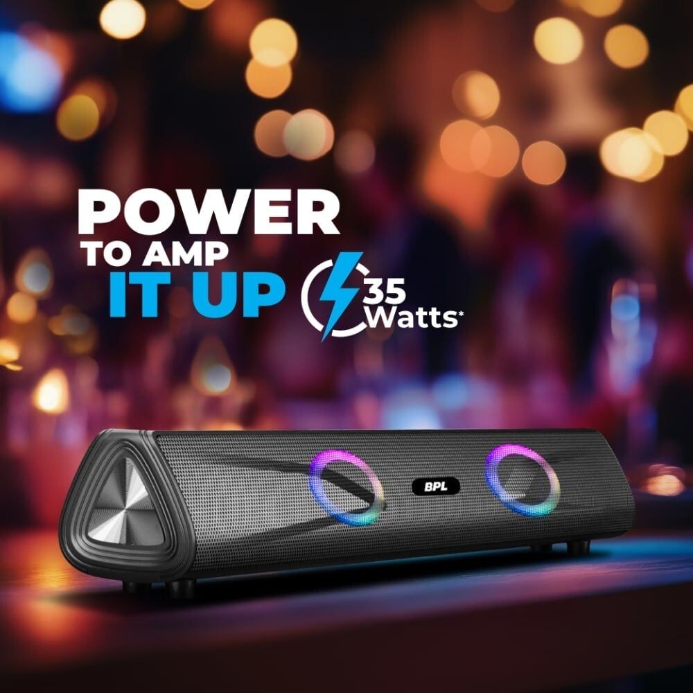 BPL CineCoustic 35W Bluetooth Soundbar (18H Playtime)