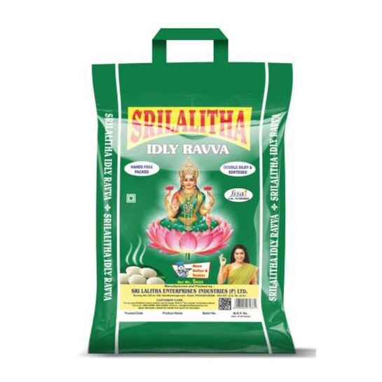 Zepto - Sri Lalitha Idli Sooji/Rava 5kG