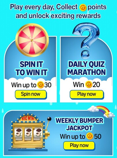 Amazon Funzone FZ Points Games, Collect & Unlock Rewards