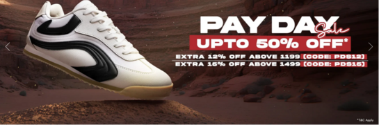Campusshoes - PAY DAY SALE | Upto 50% Off | Extra 12% off above 1199 | Extra 15% off above 1499