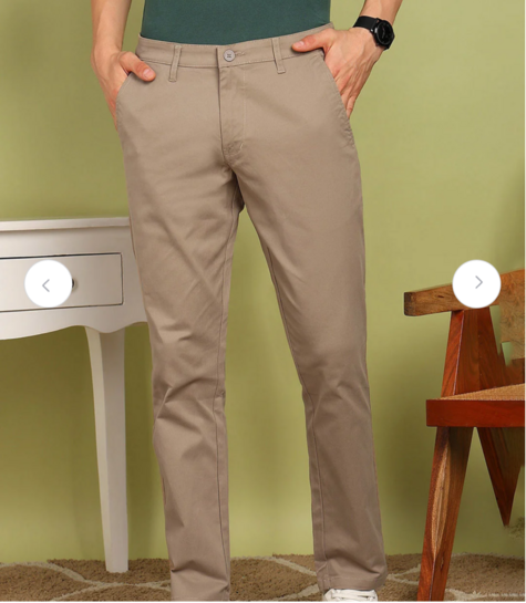 Encore By Invictus Men's Trousers Upto 87% Off