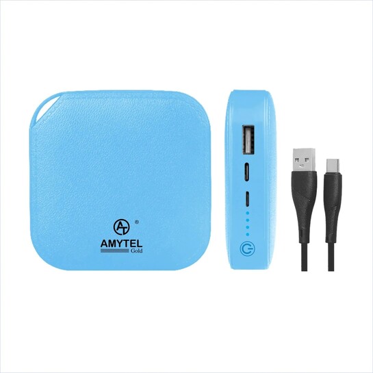 AMYTEL 10000 m Ah 5 W Mini Pocket Size Power Bank 