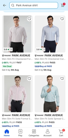 Park Avenue Shirt at just 431