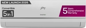 Godrej 2026 Model 1 Ton 3 Star Split Inverter with 5-in-1 convert...more