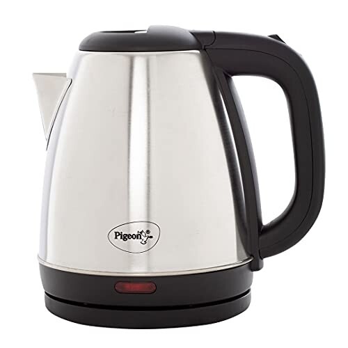 Pigeon Amaze Plus Electric Kettle 1.5 L, 1300 Watt, Stainless Steel Body