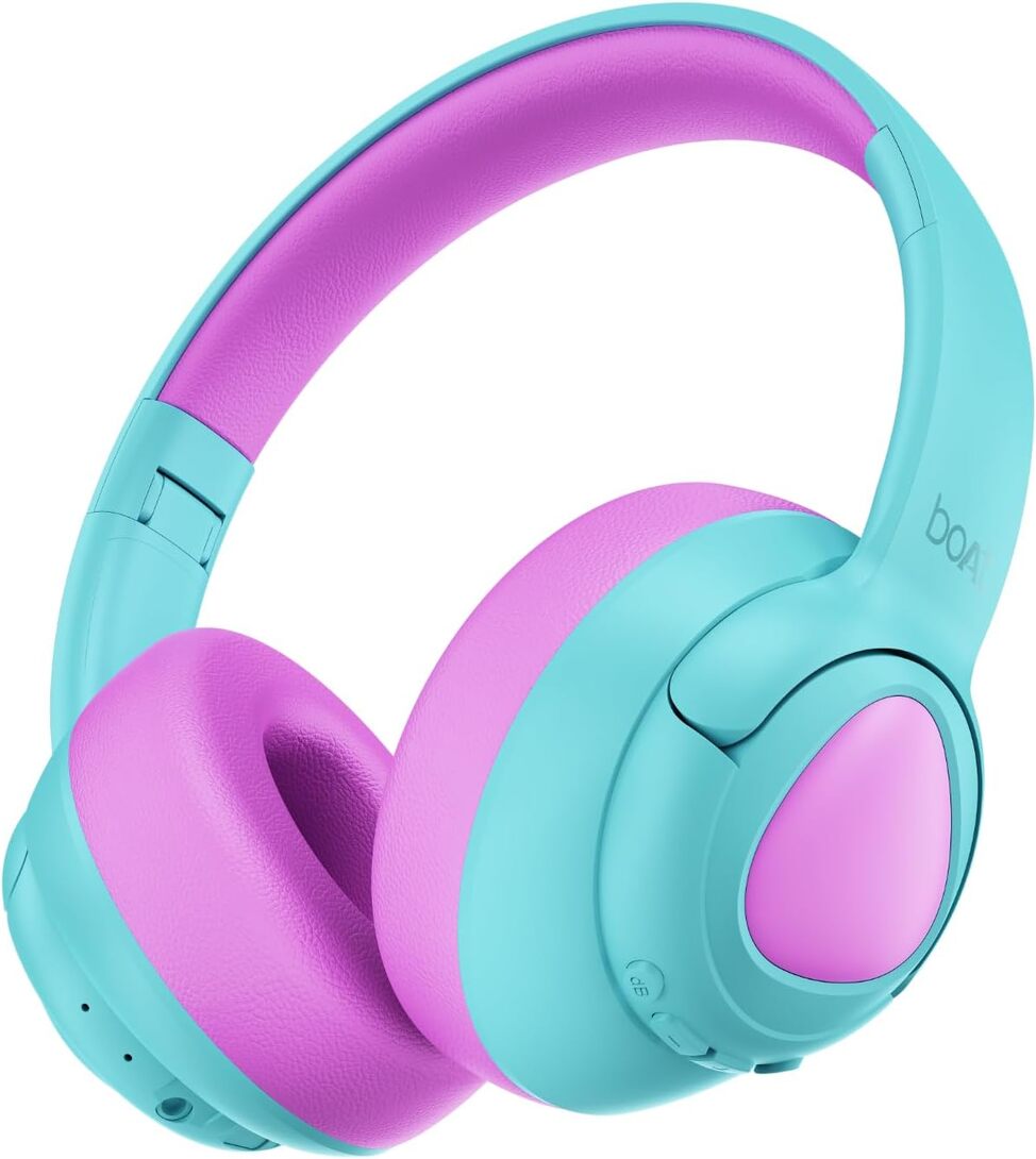 boAt Sailor Play Wireless Kids Headphone w/85dB Volume Limiter, 40mm Driver Tuned for Kids