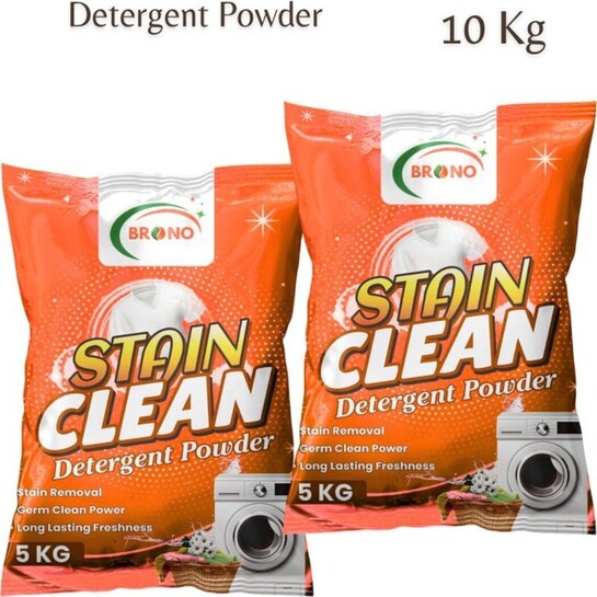 10kg Detergent Powder | Removes Dirt | Easy Cleaning | PK1E1 Detergent Powder (Multi) 