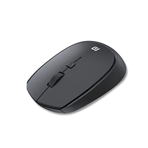 Portronics Toad 23 Wireless Optical Mouse with 2.4GHz (Black)