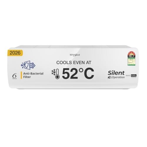 Whirlpool 1.5 Ton 5 Star, New star rated, Magicool Inverter Split AC 