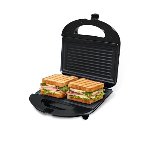 [Apply  2%  Coupon] ITALIA 750W Grill Sandwich Maker & Panini Press
