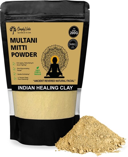Simply Vedic 100% Natural Multani Mitti Powder (200g)