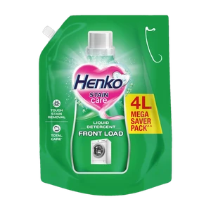 Henko Stain Care Detergent Liquid Front Load Liquid Detergent Fre...more
