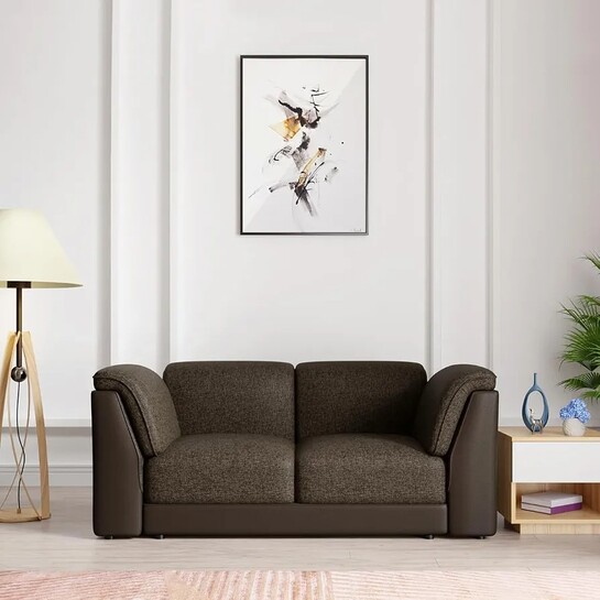 Interio by Godrej Broadway V2 2 Seater Sofa Fabric