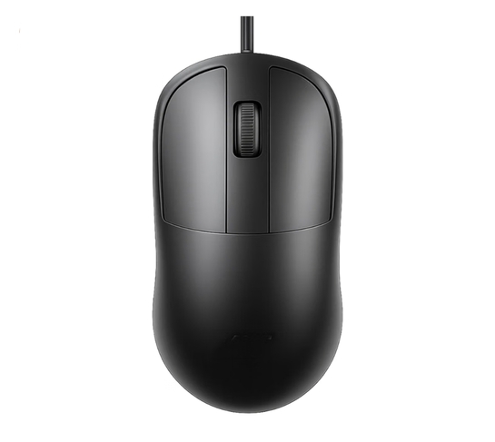 Ant Globe 18 Wired Optical Mouse, USB Type C Computer Mouse with Adjustable 1600 DPI Sensor, Ergonomic Lightweight Corded Office Mouse with 1.2m Cable for Laptop, PC, Desktop,Windows,Mac &Linux, Black