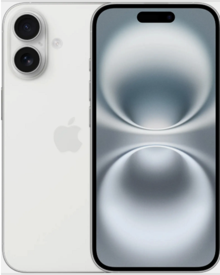 Apple iPhone 16 (White, 128 GB)