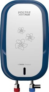 Voltas 5 L Instant Water Geyser (Voltas INSTA PLUS 5L, White & Navy Blue) (White & Navy Blue)