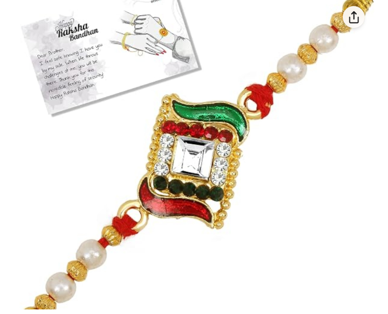 LIVE EVIL Premium Designer Rakhi for Brother