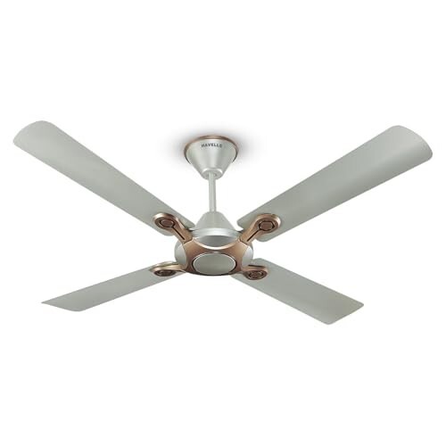 Havells 1200mm Leganza ES 4B Ceiling Fan|(Pack of 1,Bronze Gold),5 Stars