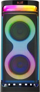 ZEBRONICS Party Fyre 500, 7hrs Playback with RGB, 140 W Bluetooth Party Speaker (Black, Mono Channel)