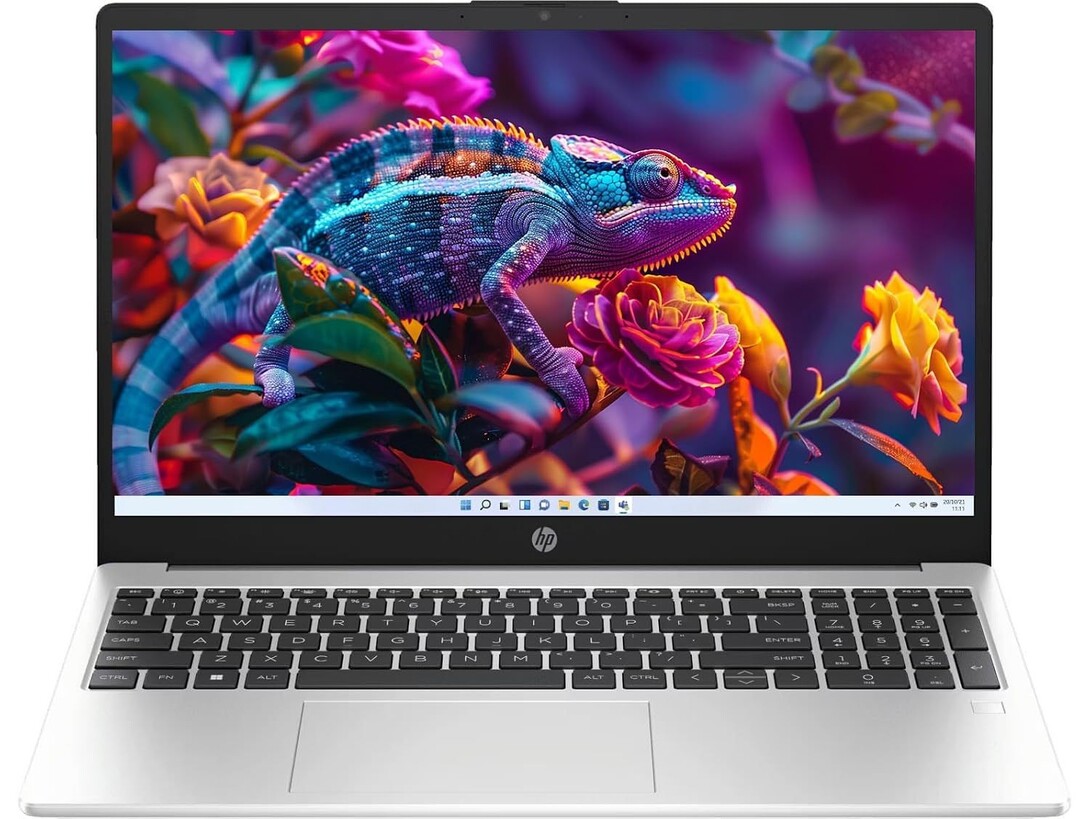 HP Professional 15 (2026), Intel (i5 14th Gen) Core 5 120U - (24 GB DDR5/512 GB SSD/Intel Iris Xe Graphics/Windows 11 Pro) Business Laptop/15.6" FHD/Backlit + Fingerprint/Silver/Copilot Key/1.5kg/MSO