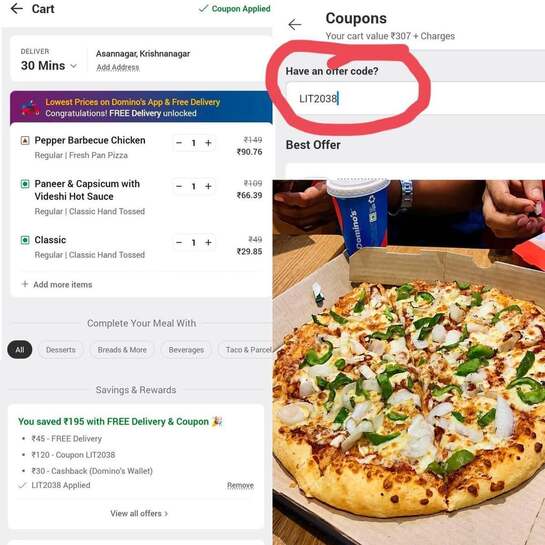 Independence Day Special – Celebrate with Domino’s!