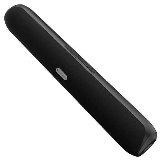 Zebronics Wireless Bluetooth Soundbar, 26 Watts, Upto 10 Hours Playback, Dual 52mm Drivers, Dual Passive Radiators, LED Indicator, TWS, Fabric Finish, Type-C Charging, USB, AUX 